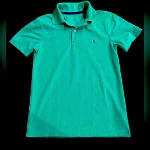 Boys short sleeve polo shirt.